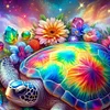 Sea Turtle - Round AB Drills Diamond Painting(45x45cm)