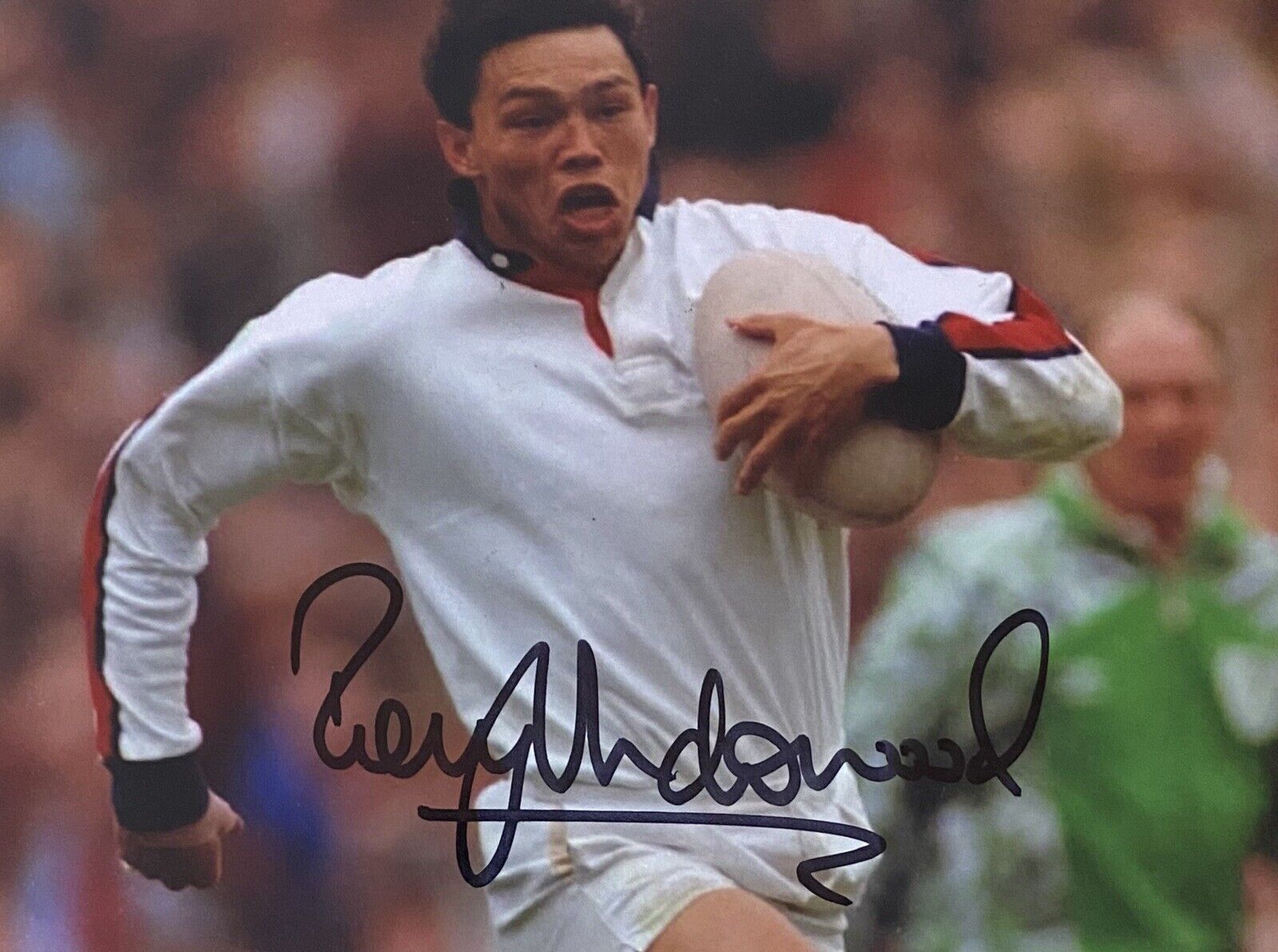 Rory Underwood Genuine Hand Signed England 6X4 Photo Poster painting 3