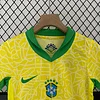 2024 Brazil Home Football Shirt 1:1 Thai Quality Kids Size