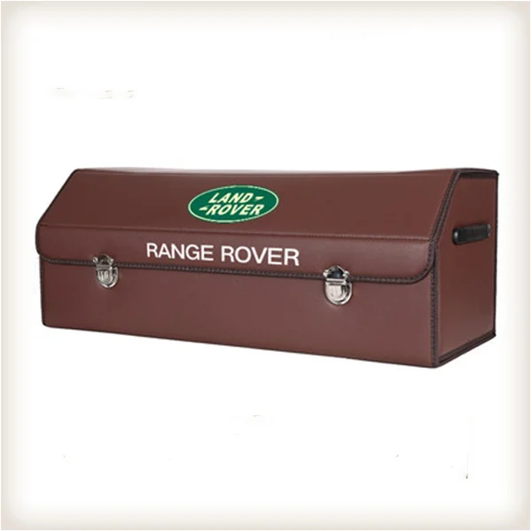 Car Trunk Leather Storage Box