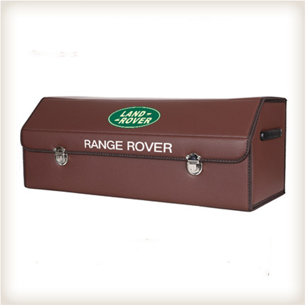 Car Trunk Leather Storage Box
