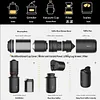 LAVIDA 5-in-1 Electric Portable Coffee Grinder