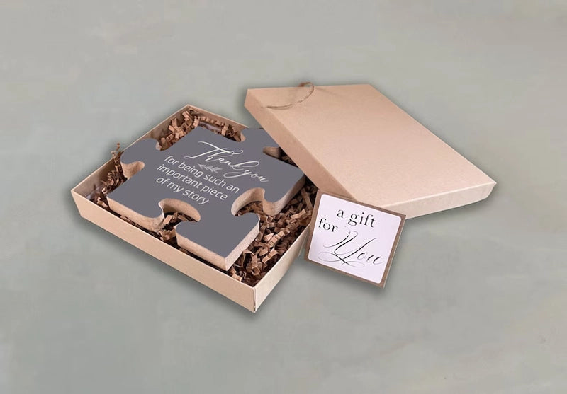 New Unique Wooden Puzzle Module Gift For Workers Friendship Creative Festival Heartfelt Office Colleague Gift