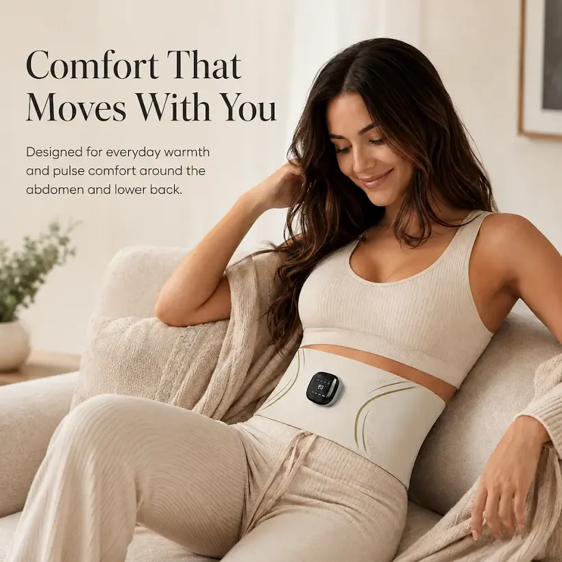 CircuitRelax PulseHeat Wrap | EMS, Heat & Red Blue Light