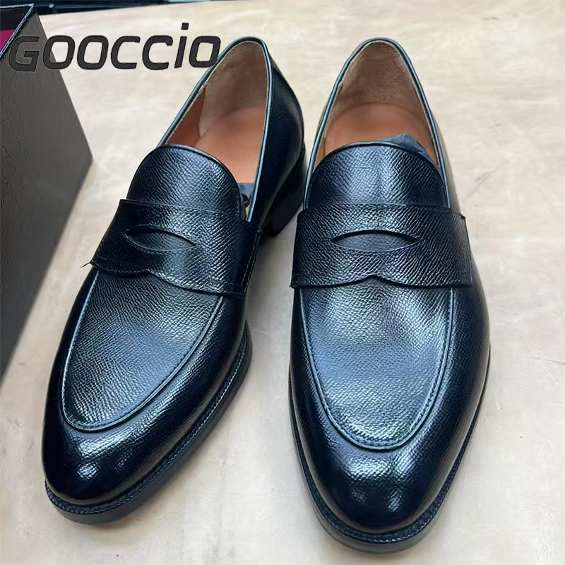 YH195 Prenium Calf-Skin Dress Shoes/Loafer Shoes For Men GOOCCIO   