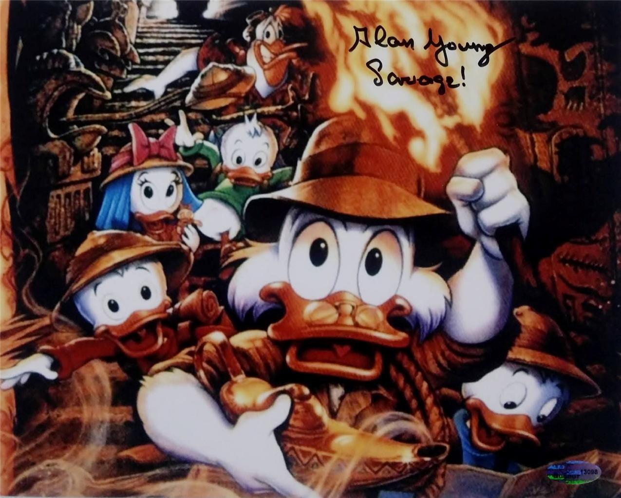 Alan Young Signed Disney Scrooge