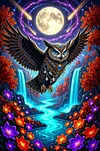 Luxury AB Velvet Diamond Painting Kit - Landscape