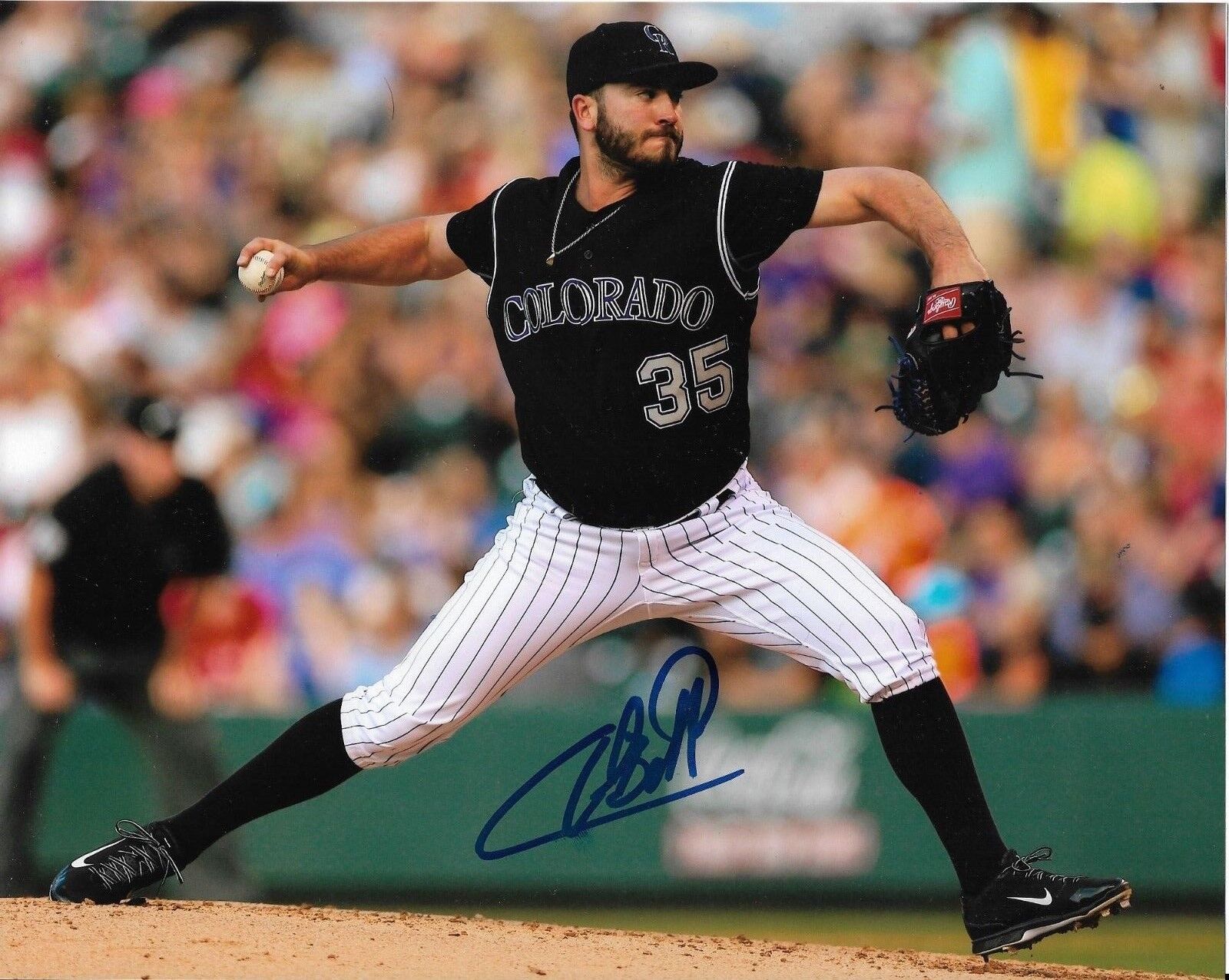 CHAD BETTIS signed autographed COLORADO ROCKIES 8x10 Photo Poster painting w/ COA