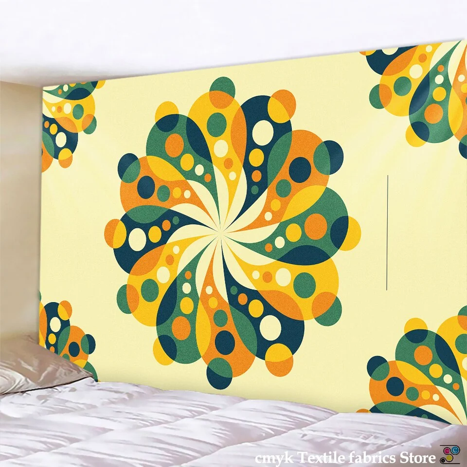 Mandala Tapestry Hippie India Boho Wall Decorative Wall Hanging Bohemian Yoga Mat Throw Blanket Rug Bedspread Table Cloth Gift