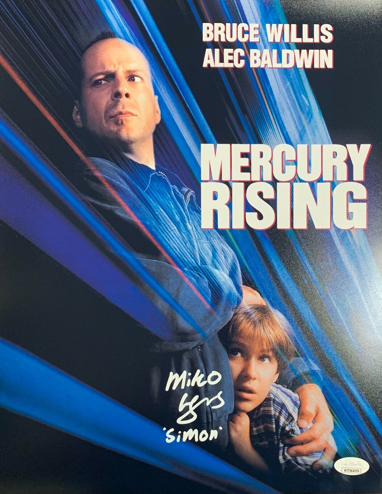 Miko Hughes autographed signed inscribed 11x14 Photo Poster painting Mercury Rising JSA Simon