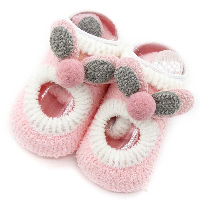 Letclo™ 2021 Winter New Thick Non-slip Coral Velvet Cartoon Baby Floor Socks letclo Letclo