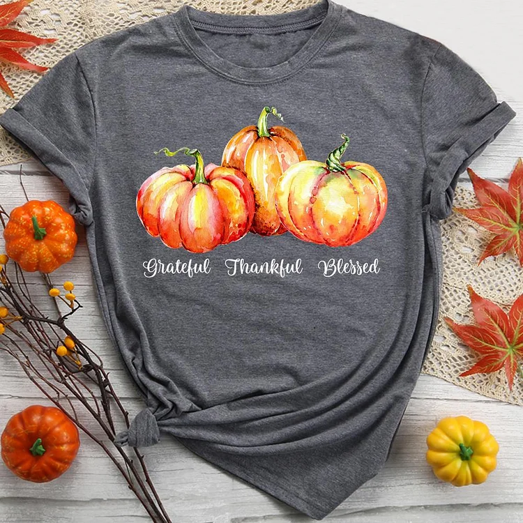 Grateful thankful blessed T-Shirt Tee -08605