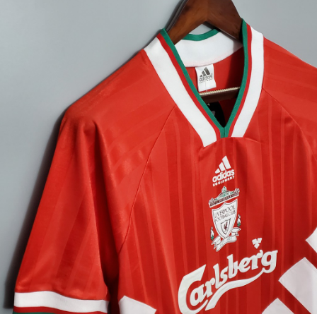 1993/1995 Retro Liverpool Home Football Shirt 1:1 Thai Quality