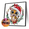 Diamond Painting-DIY Crystal Rhinestone Christmas Tiger