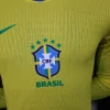 2025 Player Version Brazil Home Long Sleeve Football Shirt 1:1 Thai Quality