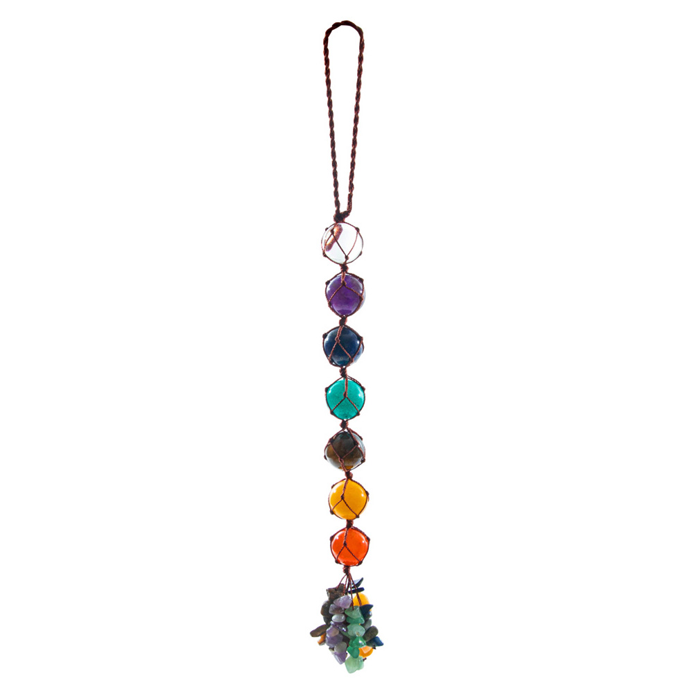 

7 Chakra Light String - Art Crystal Suncatcher, 501 Original