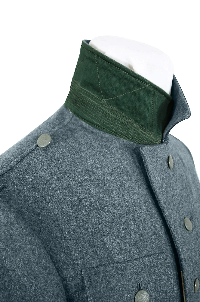   Elite German M1941 EM Italian Field Wool Tunic Feldbluse Blue Green Grey German-Uniform