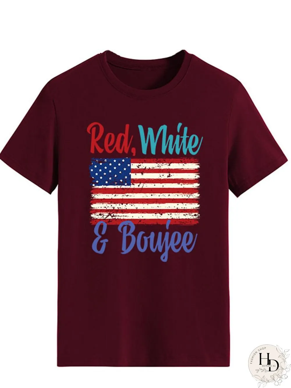 Lettered Print T-shirt P13256