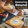 Measuring Round Compass Stretch Ruler