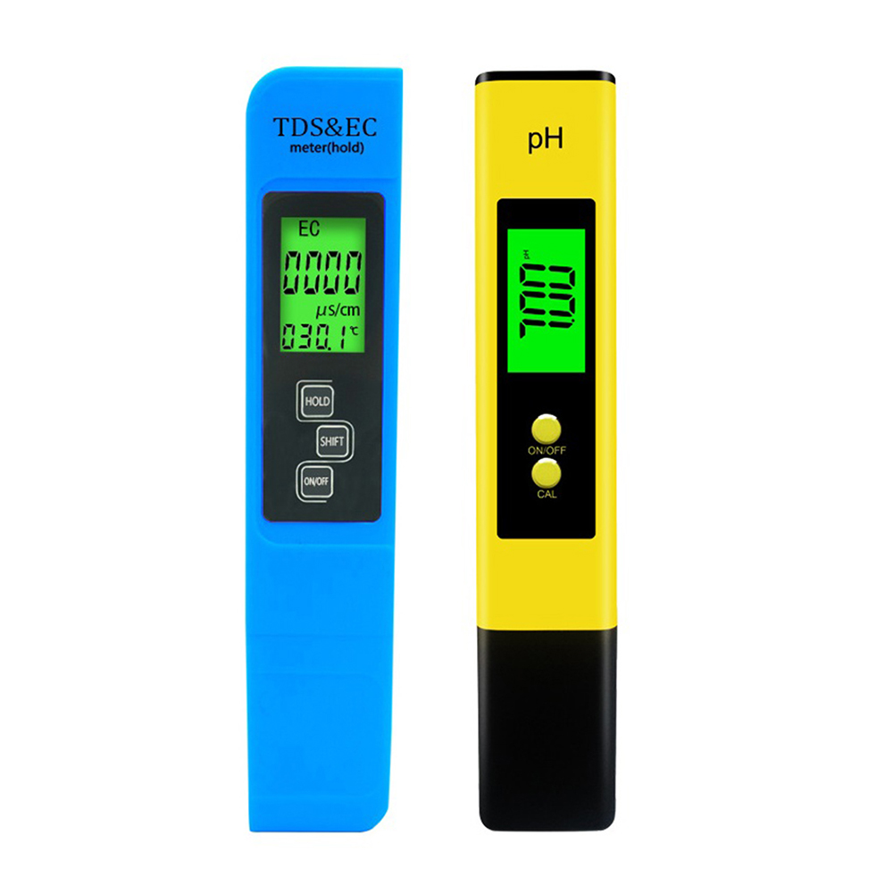 

2pcs Portable Digital Water Quality TDS pH Tester Pen Water Purity Monitor, 501 Original