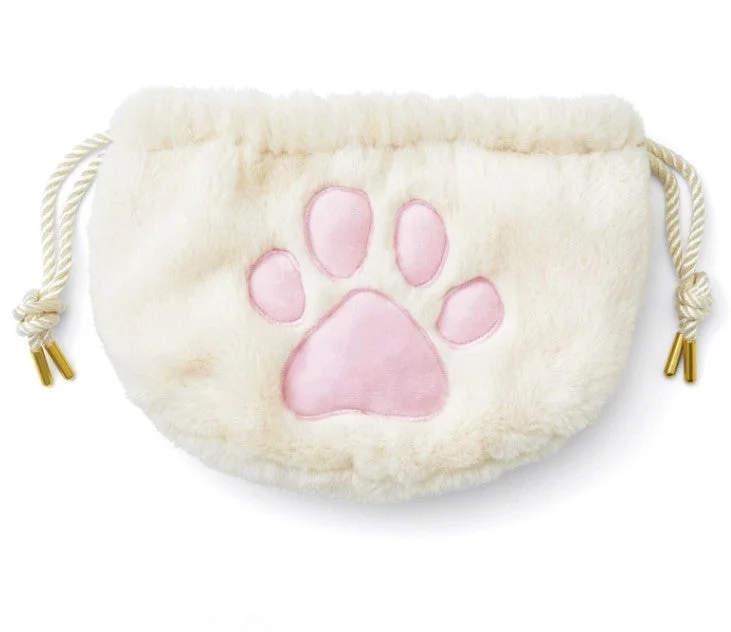 Cat paw shaped Cosmetic bag