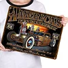 Route 66 Car - Metal Tin Signs(8*12Inch/12*16Inch) - Garage&Transport