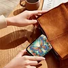 2pcs Butterfly Pattern Diamond Painting Fashion Card Holder Compact Coin Purse