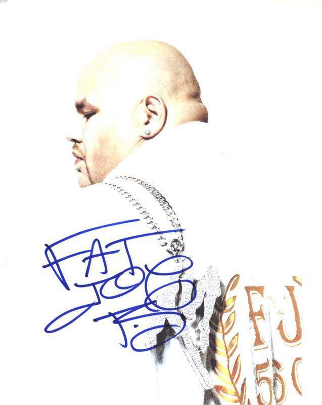 Terror Squad Fat Joe signed rap 8x10 Photo Poster painting W/Certificate Autographed (A0331)