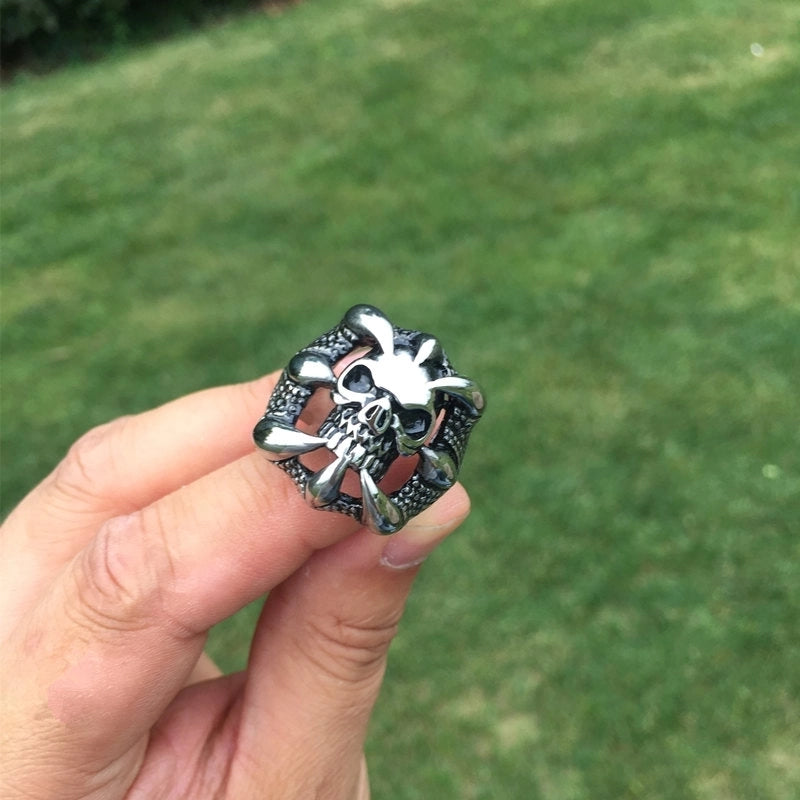 Ethnic Style Skull Titanium Steel Halloween