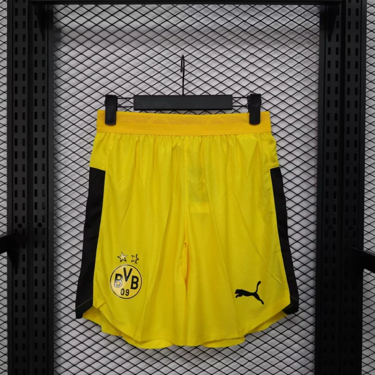 2025-26 New Season-Dortmund-Home-Jersey-Player Edition-Shorts