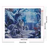 (60*50cm)Wolf - Full Square Drill Diamond Painting