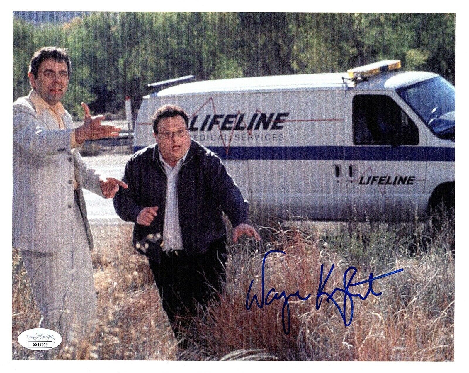 WAYNE KNIGHT Autograph Hand SIGNED 8x11 RAT RACE Photo Poster painting JSA CERTIFIED AUTHENTIC