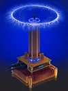 DC8-32V Music Tesla Coil US/EU Plug Experiment Desktop Model Toy Perfect Gifts