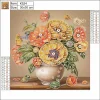 >SALE<5D DIY Partial Special Shaped Drill Diamond Painting Poppy Flowers Decor 30x30cm