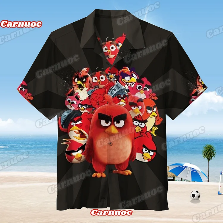 Angry Birds | Unisex Hawaiian Shirt