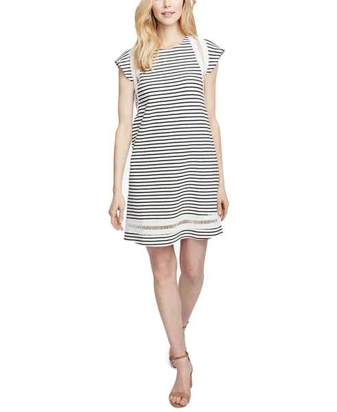 Rachel Roy | Jules Cap-Sleeve Mini Dress | White