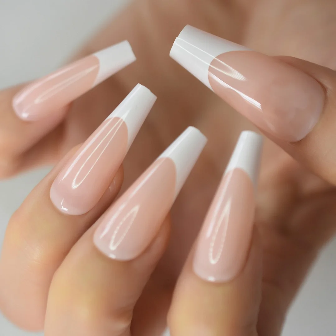 Nail Designs Nail Extension Long Press On Nail Supplies xxl Full Cover Nails Extra Long Sharp Nail Fake Nails Tips Coffin Decor-Nail Inspo