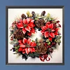 Diamond Painting -5D Full Square Drill Xmas Wreath(45x45cm)