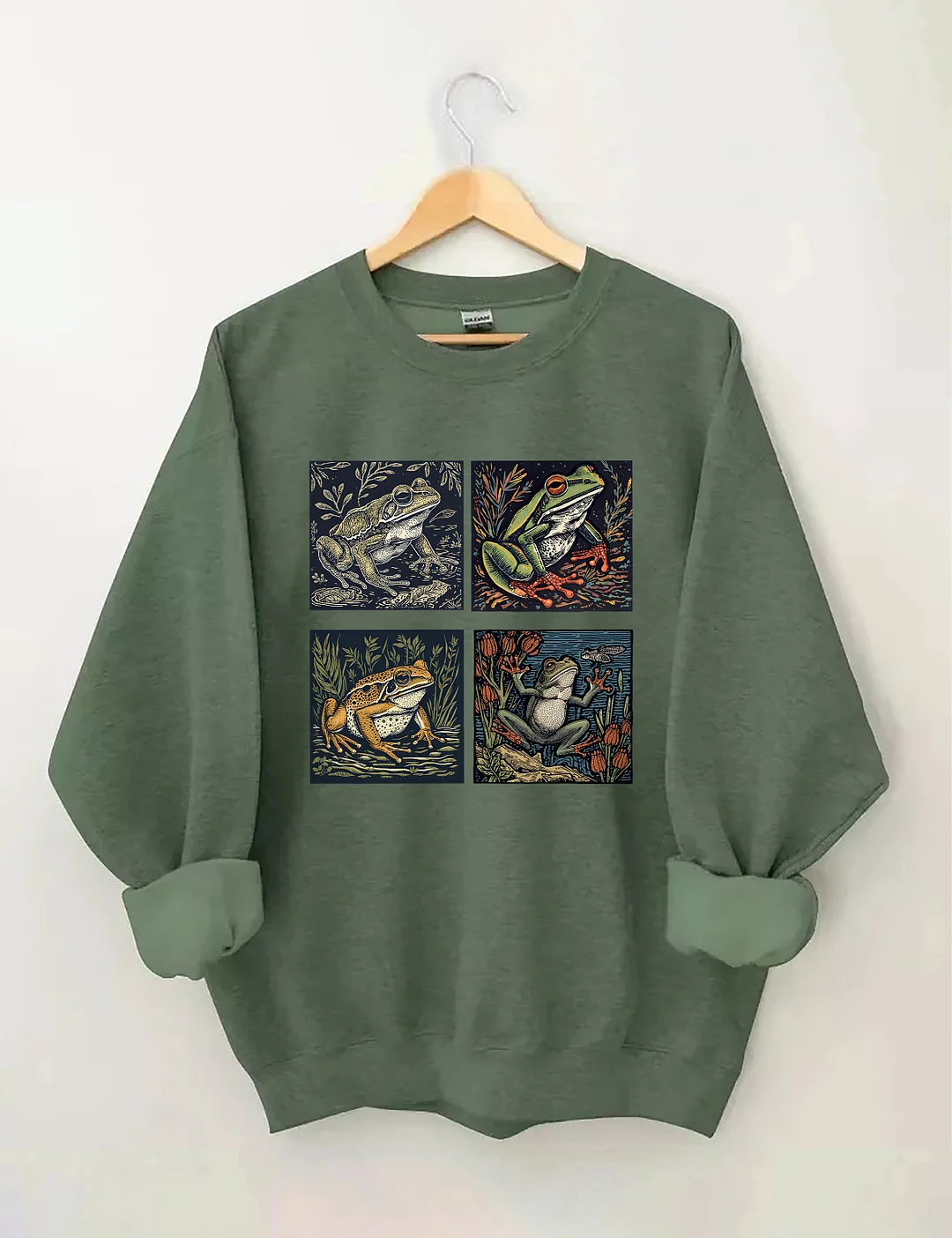 Frog Amphibian Lover Sweatshirt