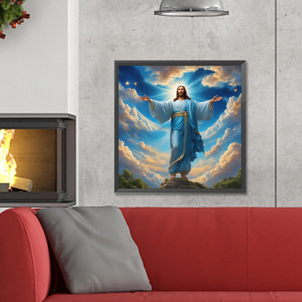 Diamond Painting - Full Round Drill - Jesus(Canvas|30*30cm)