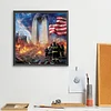 Diamond Painting -DIY Full Square Drill Fire Hero(45*45 CM)