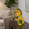 Resin Luxury Elegant Vintage Lights Handmade Cute Animal & Mythical Figure Night Light Lightweight for Daily Office Work Outdoors Leisure Occasions