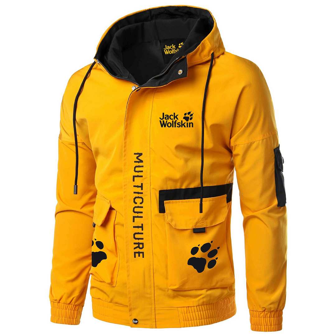2022 męski trencz jack wolfskin