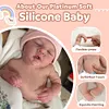12"&16" Solid Platinum Liquid Realistic Baby Girl,Flexible Newborn Baby Doll Suzy - RBBI-Myrebornbabydoll&reg; Myrebornbabydoll&reg;
