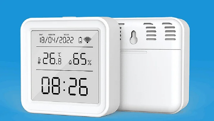 Gosund WIFI Temperature Humidity Sensor Hygrometer Thermometer Smart Home  Backlight Smart Life Support Alexa Google Assistant