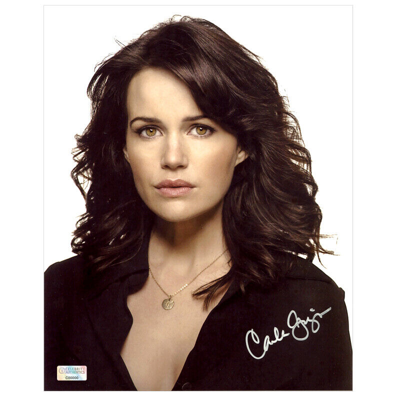 Carla Gugino Autographed 8x10 Portrait Photo Poster painting