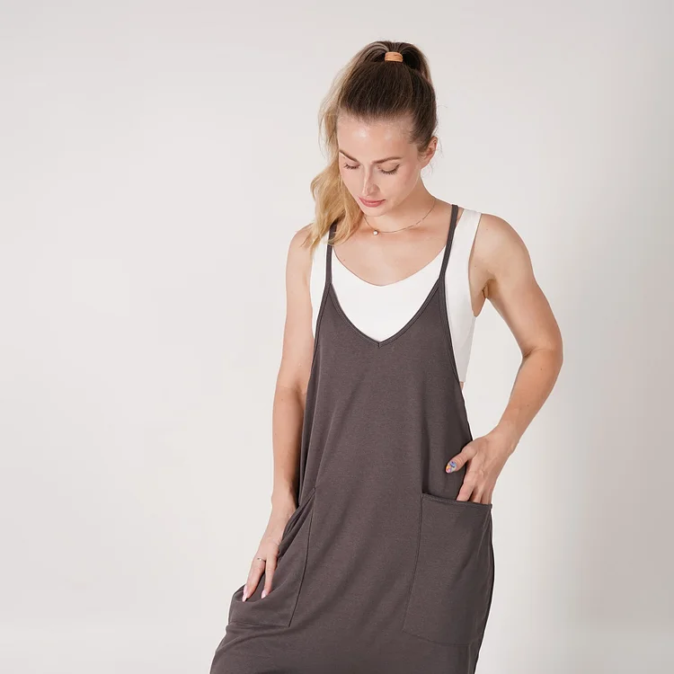 Wide Leg Jumpsuit (Buy 2 Free Shipping)