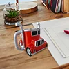 Semi-Truck Coffee Mugs Creative Truck Coffee Cup Gifts for Coffee & Truck Lovers