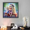 Lavender Girl - Crystal Rhinestone Diamond Painting