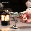 Humpback Whale Mini Sculpture,Collectible Metal Desk Ornament